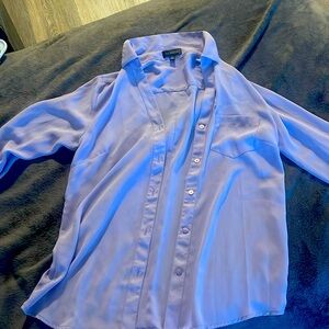 The limited blouse light purple extra small